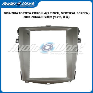 Nouvel autoradio Android 9,7 pouces à écran tactile pour Toyota Corolla 2007-2014, double DIN, lecteur DVD de voiture, cadre audio de voiture - Product Image 3