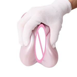 Copa Masturbadora Masculina Realista con Doble Canal Vaginal y Anal, Vagina de Bolsillo, Juguetes Sexuales de Silicona Suave - Product Image 5