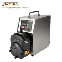 Untuk JIHPUMP AC 100V/220V/240V dioperasikan dengan tangan pompa peristaltik cairan kental industri aliran besar 13.2L/min AC