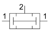 Nouveau Composant Original de Contrôle Industriel PAC PLC 6680 ZK-1/8-B RS485 Vanne Anti-retour Pneumatique pour Automatisation