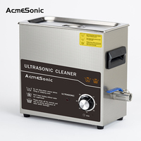 4L Dipanaskan Ultrasonic Cleaner dengan Timer Perhiasan Kacamata Cleaner Kapasitas Besar Cleaner Solusi