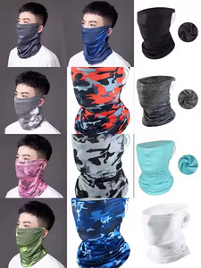 Couvre-visage en soie de luxe pour hommes Cache-cou pour enfants Bandana Foulard Bufanda Bandane Tube Cagoules - Product Image 3