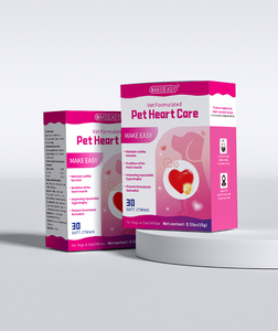 مكملات غذائية للقطط والكلاب تحتوي على الإنزيم المساعد Q10 للعناية بقلب الحيوانات الأليفة وصحة العضلة القلبية والوقاية من أمراض القلب - Product Image 1