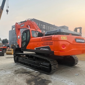 Excavadora de cadenas Doosan DX340LC de 34 toneladas, modelo 2020, motor de 200000W, equipo de construcción usado con cazo de excavación - Product Image 1