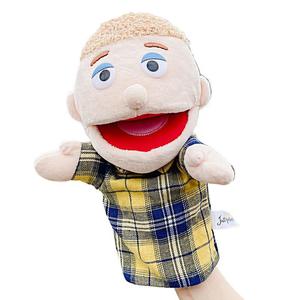Marioneta de Mano Familiar 2025, Personaje de Oso de Peluche, Animal de Peluche para Niños, Puede Abrir la Boca, Relleno de Algodón PP y Poliéster - Product Image 4