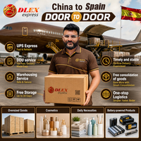Agente de Carga para Comercio Electrónico Integral, Envío Exprés UPS DDU de China a España, Paquetes Mixtos, Entrega a Domicilio, Horario de Vuelo Estable