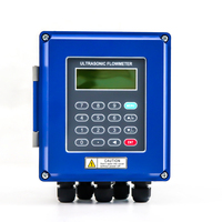 Compteur BTU, Compteur de Chaleur et de Froid, Compteur de Débit d'Eau 4G Lora DN15 DN32, Compteur de Débit Ultrasonique à Pince Murale pour Eau et Carburant