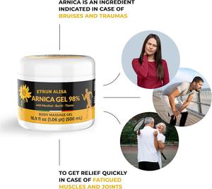 Arnika-Körpermassagegel Wasserbasiertes Kosmetik-Massagegel mit Arnika Montana, Schnell Einziehende Leichte Textur - Product Image 2