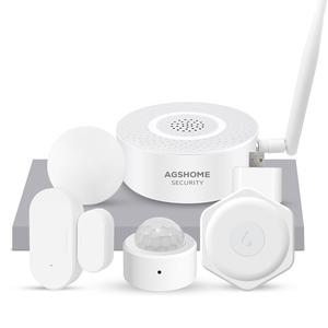 <span class=keywords><strong>AGSHOME</strong></span> Wi-Fi Zigbee3.0 แลนเกตเวย์ สมาร์ทเกตเวย์กันขโมย ระบบเตือนภัยบ้าน ฮับควบคุม พร้อมไซเรนในตัว รองรับแอป Ewelink และ Tuya รุ่นที่ 1 - Product Image 1