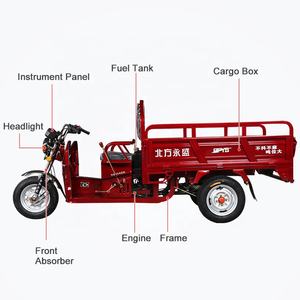 ผู้ใหญ่ Cargo 125cc สามล้อ<span class=keywords><strong>รถ</strong></span>จักรยานยนต์<span class=keywords><strong>3</strong></span><span class=keywords><strong>ล้อ</strong></span>ยานพาหนะที่มีการแข่งขัน<span class=keywords><strong>ราคา</strong></span> - Product Image 3