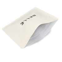 Sachet Ziplock Personnalisé en Papier Kraft Mat Beige pour Emballage de Sous-Vêtements, Sacs en Papier Refermables à Fermeture Automatique pour Vêtements