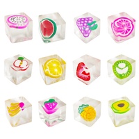 Heetverkopende TPR schattige dieren mini zachte Mochi squishy speelgoed groothandel bulk, Kerst squishy speelgoed voor stressverlichting