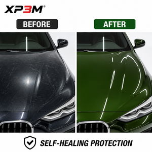Film de protection de peinture (PPF) en vinyle TPU brillant OEM vert Racing XP3M 7,5 mil, auto-réparant, anti-rayures, anti-jaunissement, avec canaux de décompression d'air - Product Image 5