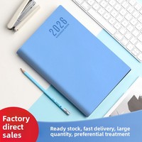 Agenda quotidien de style professionnel 2026, une page par jour, bloc-notes d'efficacité, carnet personnalisé avec logo, coffret cadeau