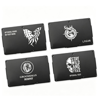 Portefeuille minimaliste pour homme, anti-RFID, en aluminium fin, avec pince à billets, pour voyages d'affaires, porte-cartes de crédit, cadeau original, très vendu