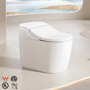 Nouvelle conception 2026 – Toilettes intelligentes modernes monobloc en céramique, à montage au sol, avec fonction automatique en cas <span class=keywords><strong>de</strong></span> panne <span class=keywords><strong>de</strong></span> <span class=keywords><strong>courant</strong></span> - Product Image 1
