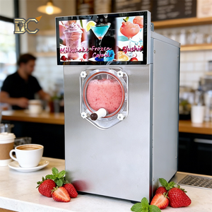 Máquina Comercial de Bebidas Congeladas, Máquina de Granizados de 2 Tanques, Máquina de Helados y Granizados, Máquina para Hacer Margaritas y Café Helado - Product Image 1