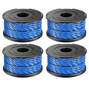 4pack A6441 597862-00 <b>Trimmer</b> <b>Line</b> Spool Double Thread 1.5mm/40FT for Black & Decker GGL650 GL660 GL670 GL315 GL337 GL350 GL652 - Product Image 1