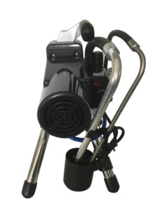Pulvérisateur électrique portable sans air 1800w 110V 220V Pompe à piston Pulvérisateur de peinture <span class=keywords><strong>395</strong></span> pour outils de peinture - Product Image 2