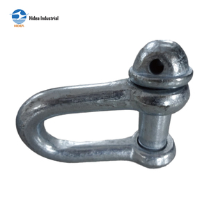 Manille de pêche commerciale de type <span class=keywords><strong>D</strong></span> HIDEA en acier au carbone forgé à froid, trempé, électrogalvanisé, facteur de sécurité 5:1 - Product Image 5