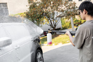 2024 nouvelle usine <span class=keywords><strong>pas</strong></span> <span class=keywords><strong>cher</strong></span> Supplie haute pression Portable Machine de nettoyage 100bar lavage de camion lave-auto - Product Image 5