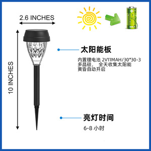 Solar Garden <b>Light</b> 22W Waterproof Projection <b>Light</b> For Outdoor Lawn And Patio Use - Product Image 5