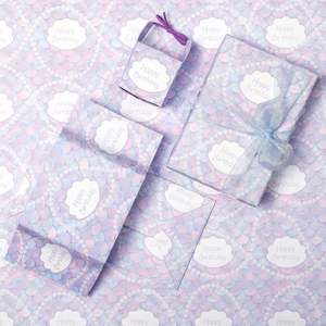 Venta al por mayor 80g regalo de papel tisú de Arte de sirena 43*300cm regalo de lujo embalaje personalizado rollo de papel de regalo - Product Image 1