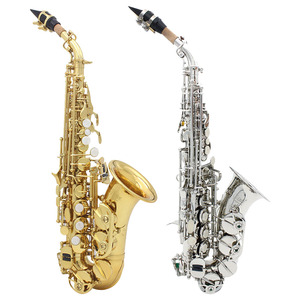 Saxofón Soprano en Tono Bb, Venta Directa de Fábrica al Por Mayor - Ligero con Accesorios Completos, Suministro a Granel Transfronterizo - Product Image 1