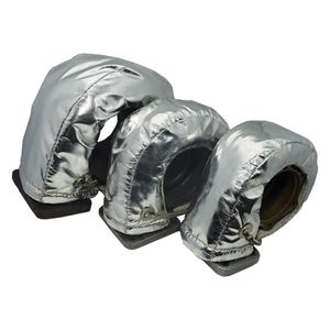 Couverture de bouclier <span class=keywords><strong>thermique</strong></span> de turbocompresseur de <span class=keywords><strong>Protection</strong></span> d'isolation <span class=keywords><strong>thermique</strong></span> à haute température de basalte de titane - Product Image 2