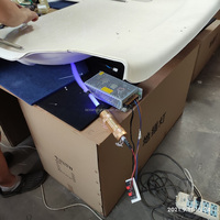 Lampe de poche à fibre optique, contrôle RF et application, lumière d'étoiles à fibre optique pour voiture, ciel étoilé et panneau de plafond de cinéma maison