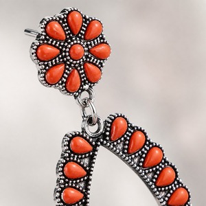 Orecchini pendenti retrò esagerati in stile bohémien per donna, adatti per occasioni di festa e per tutti i giorni - Product Image 4