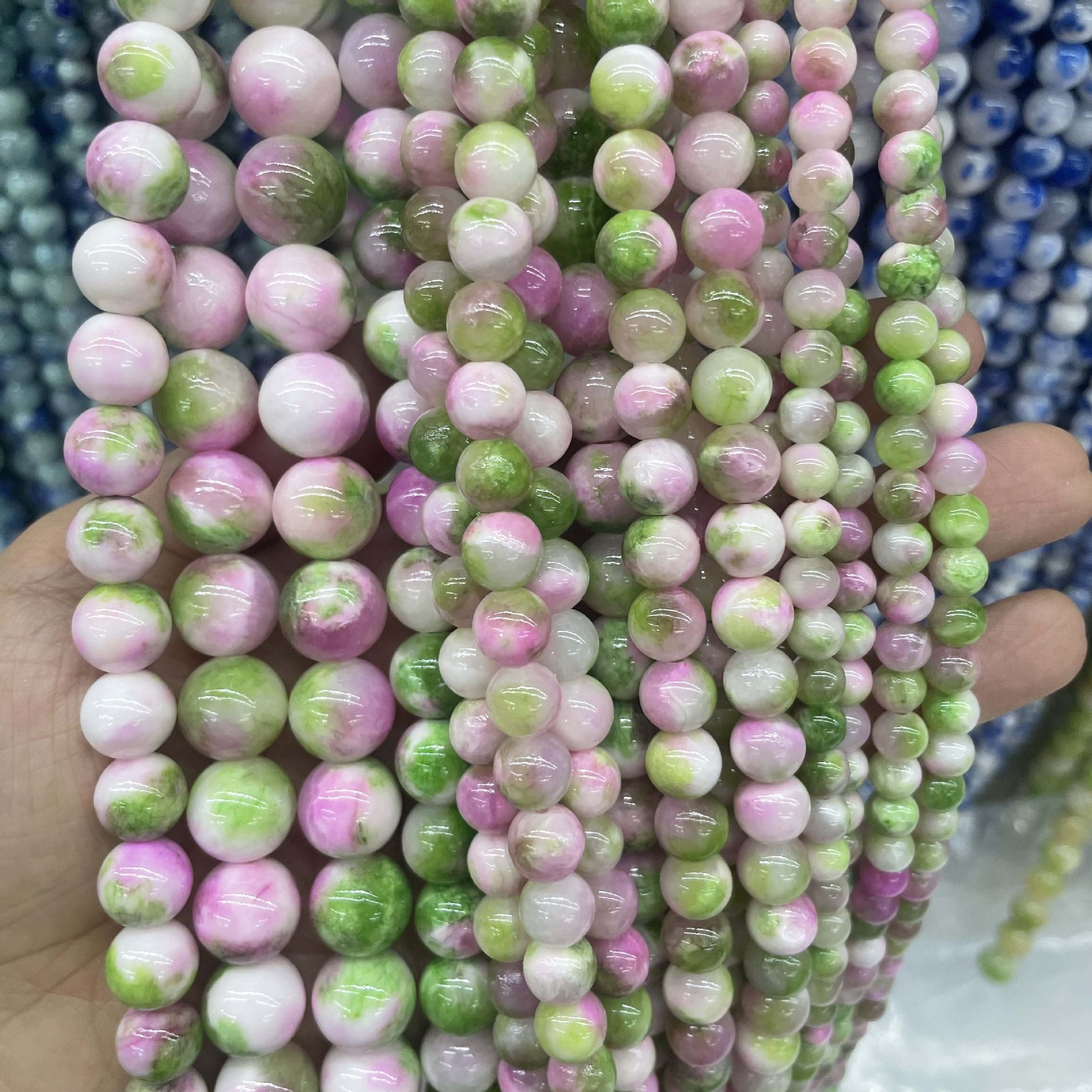 10.Verde bianco viola