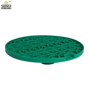 Produit pour chat <span class=keywords><strong>2025</strong></span> tapis à lécher rond chat avec ventouses style arbre de noël assiette à nourriture pour chat plateau à alimentation lente en silicone tapis d'alimentation pour animaux de compagnie - Product Image 4