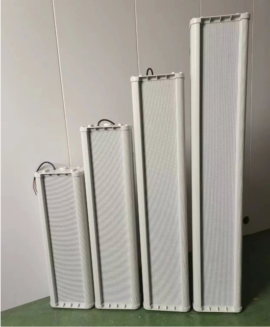 JBHKJ 9860 PA System LD DJ Metal Outdoor Wired Speaker Column 50-100W Output Full-Range 100Hz-20kHz 6.5" Woofer Three-Way Audio