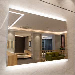 Baño de hotel de fábrica al por mayor de alta calidad Baño montado en la pared Sensor táctil Baño de espejo Led inteligente - Product Image 2