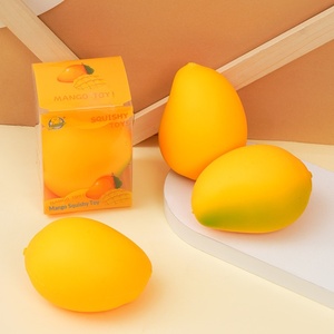 Giocattoli Antistress a Forma di Frutta all'Ingrosso: Mango Morbidi in Gomma, Adorabili <span class=keywords><strong>Cacca</strong></span> e Pere Essiccate per Bambini e Supporto Emotivo - Product Image 2