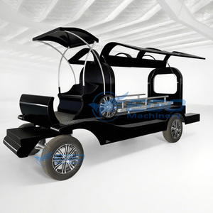 รถศพสีดำคุณภาพสูงแบบยุโรปสั่งทำพิเศษจากโรงงานพร้อมค่ามัดจำ - Product Image 1
