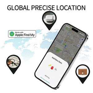 Localizzatore GPS MFi per Bambini, Animali Domestici e Cani, Mini Tag Intelligente per Apple Find My, Portachiavi per Airtag - Product Image 4