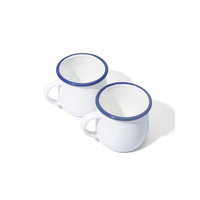 Tasse en métal émaillée à sublimation personnalisée tasse à eau de camping gros ventre tasse à café 500ml avec impression par sublimation vente en gros