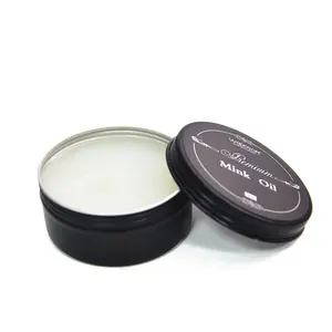 Mink oil shoe cream leather restoration balm shoe boot leather coating cleaner and conditioner care