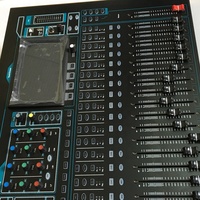 Console de mixage numérique audio-vidéo professionnelle avec 16 effets DSP, égaliseur 3 bandes, alimentation fantôme, contrôle iPad/iOS/Windows, carte CSL