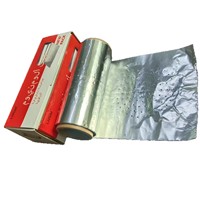 Rouleaux de papier d'aluminium carrés pré-perforés jetables pour chicha