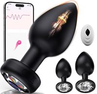 Ensemble de jouets sexuels de haute qualité, plug anal en silicone, kit d'entraînement, 10 réglages de vibration, masseur anal pour femmes