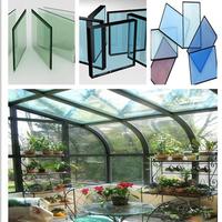 Unités de verre isolées Triple Low E 12mm 24mm 40mm bâtiment extérieur mur-rideau fenêtres portes coulissantes isolation thermique décoratif