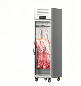 Vitrina Refrigerada Vertical Comercial de Una Puerta, de Acero Inoxidable, con Enfriamiento Directo por Aire, Eficiencia Energética A+, para Carne de Cerdo, Res y Cordero - Product Image 5