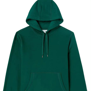 Sweat à capuche unisexe d'automne écologique personnalisé en gros poids lourd 500-600GSM polaire pull sweat hommes femmes - Product Image 1