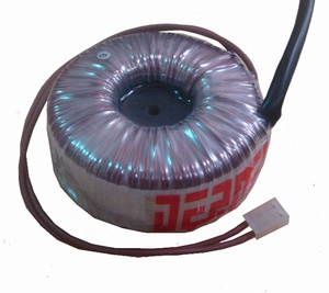 <span class=keywords><strong>Transformateur</strong></span> toroïdal annulaire 100VA pour entrée d'énergie solaire 0-240V 50Hz sortie <span class=keywords><strong>24V</strong></span> 4A 25% duty cycle exportation vers le Canada, argentine - Product Image 1