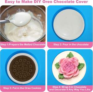 <span class=keywords><strong>Molde</strong></span> de galleta de <span class=keywords><strong>Chocolate</strong></span> <span class=keywords><strong>Oreo</strong></span> de cilindro redondo de 12 cavidades <span class=keywords><strong>para</strong></span> hacer jabón y pastel, <span class=keywords><strong>molde</strong></span> de jabón <span class=keywords><strong>para</strong></span> pudín de caramelo - Product Image 3