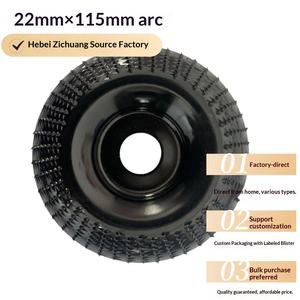 Disque de meulage et de façonnage pour menuisier, plaque à ébavurer pour le travail du bois, 115x22mm, outil pour plateau à thé, disque de polissage pour meuleuse d'angle - Product Image 5