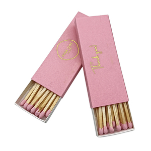 Customizable Stick <strong>Match</strong> <strong>Boxes</strong>, Custom Safety <strong>Match</strong> Gold Logo and <strong>Match</strong> Color - Product Image 4
